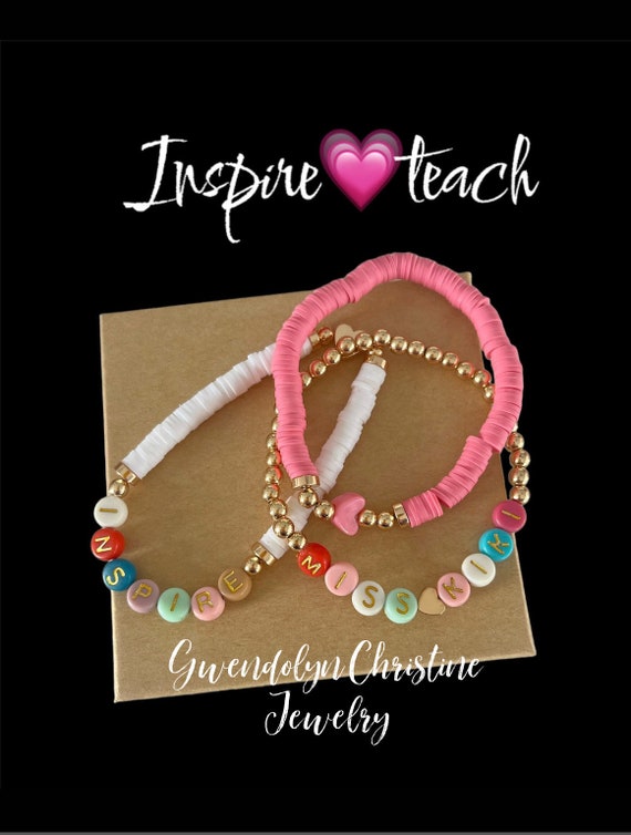 Teacher jewelry shop bracelets
