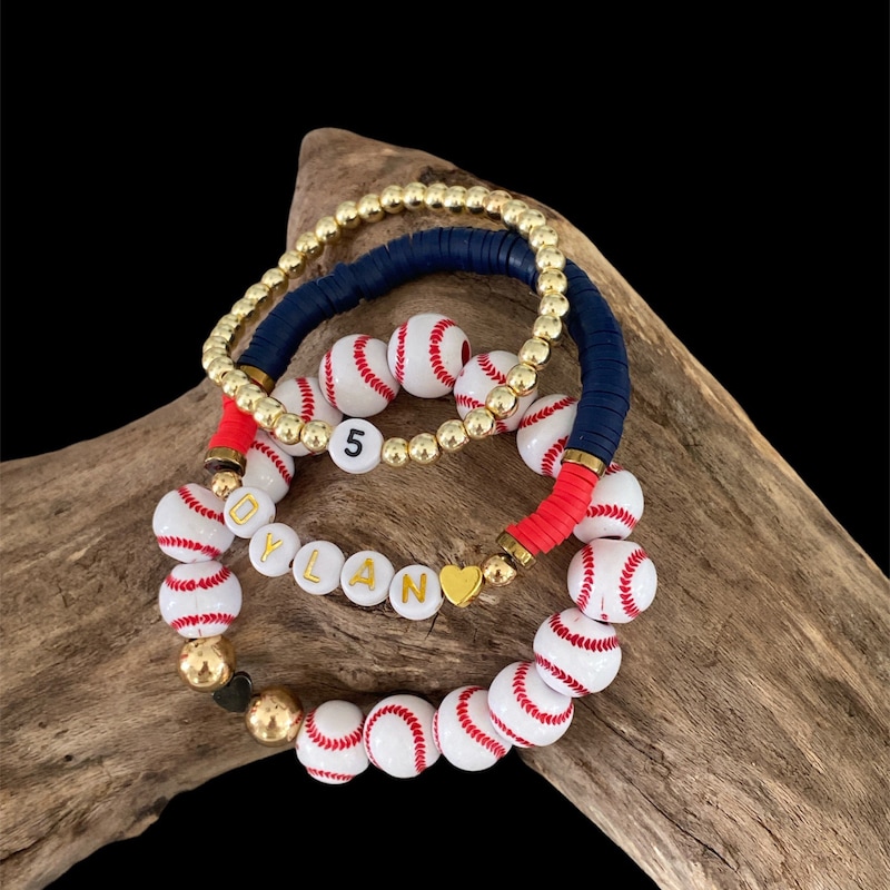 Soccer Baseball Basketball Bracelet Gifts For Boys Girls, Adjustable Handmade Braided Rope Silicone Bead Wristbands Bracelet, Sports Lover Teens Players Team Accessories Stuff Jewelry Gift For 6-16