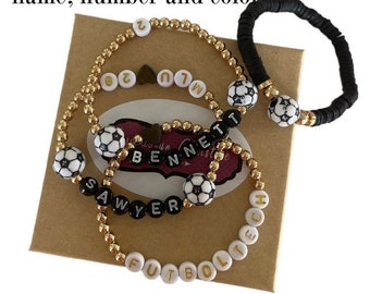 Soccer bracelet Personalized soccer bracelet /soccer jewelry/ soccer mom bracelet/sports jewelry