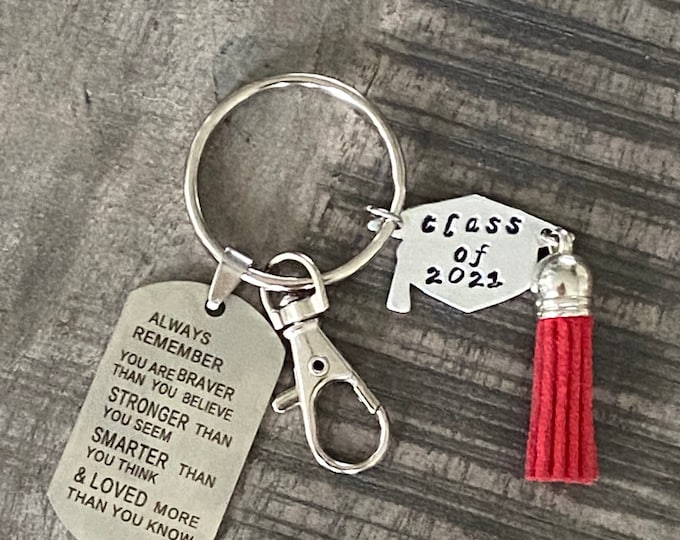 Graduation gift-graduation keychain-class of 2023 /grad gift