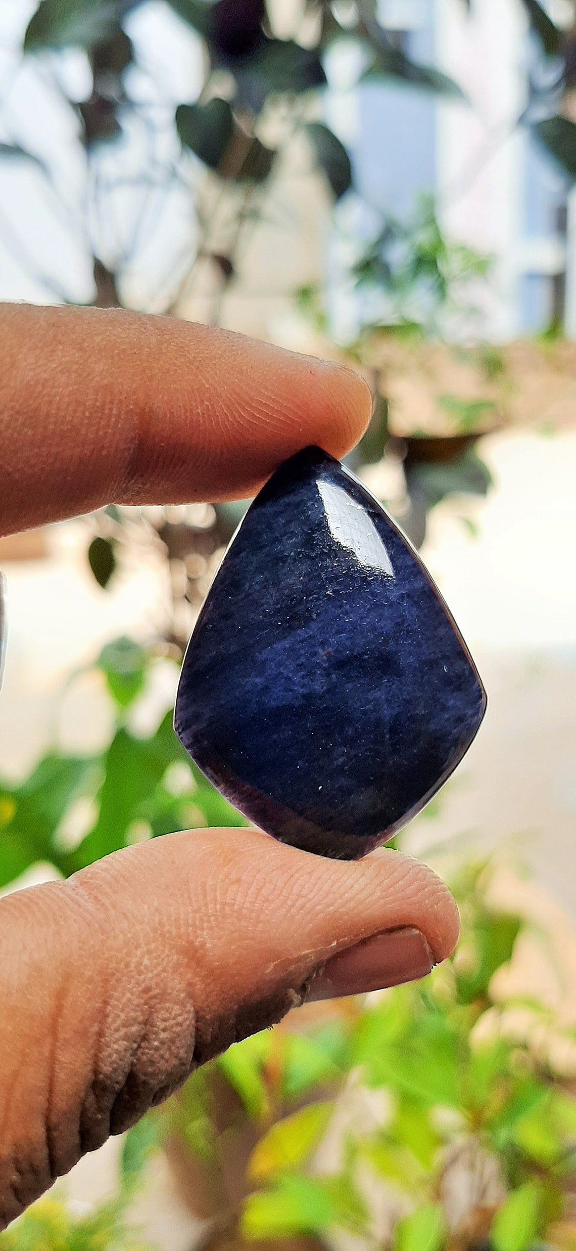 Blue Jade 3pcs Set Beautiful Stonegemstoneloose Etsy