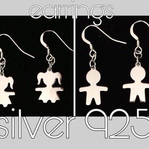 Orecchini Bimba Bimbo - Baby Girl and Baby Boy Earrings
