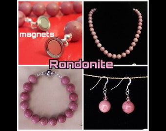 Rondonite Jewelry (Grace Magnets Model) - Rondonite Necklace