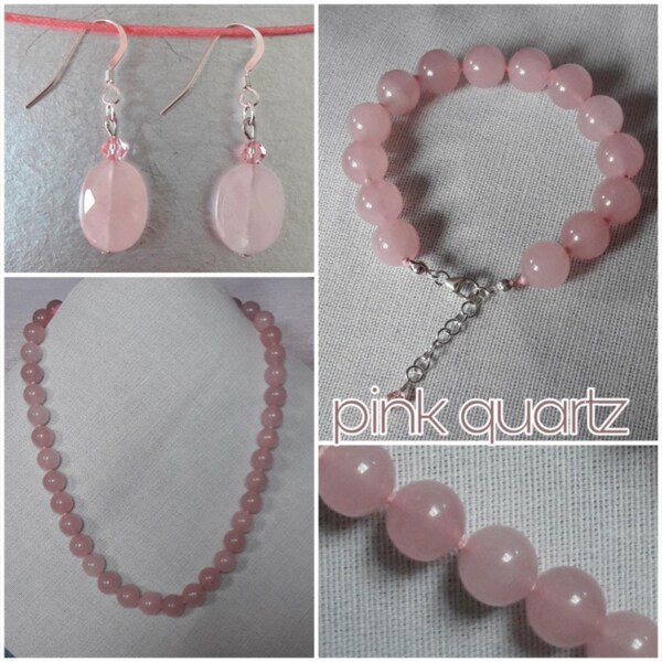 Gioielli Quarzo Rosa - Pink Quartz Jewels