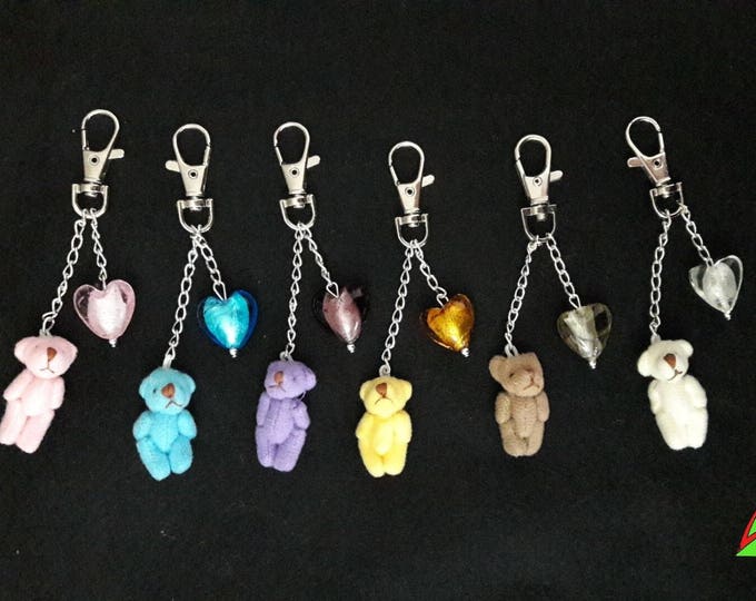 Teddy Love keychain