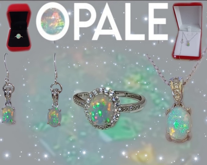 Australian Opal Jewelry - Australian Opal Jewels