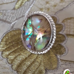 Anelli in Madreperla Paua Paua Mother of Pearl Rings image 6