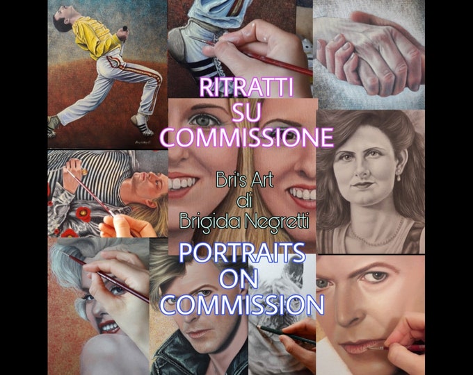 PORTRAITS on commission - Brigida Negretti (Artist)