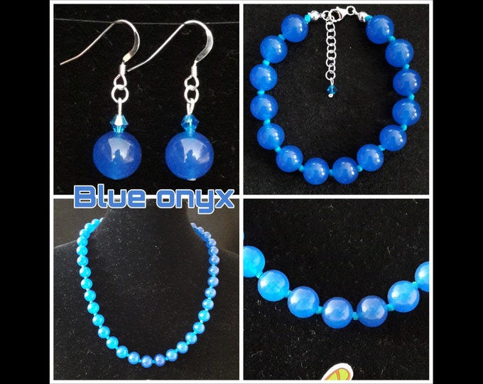 Gioielli Onice Blu - Blue Onyx Jewels