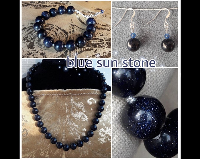 Gioielli Pietra del Sole Blu - Blue Sun Stone Jewels