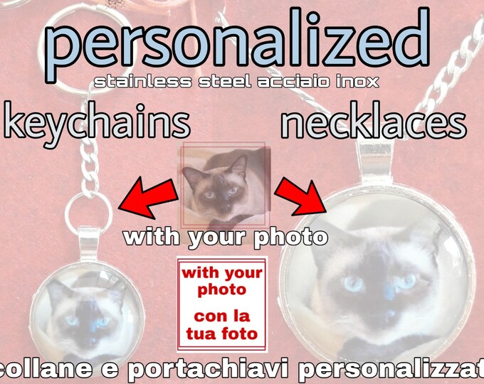 Necklaces and Keychain - CUSTOM