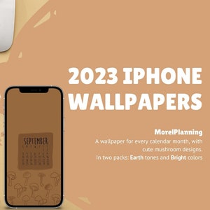 2023 iPhone Wallpapers | Calendar Wallpapers | Monthly iPhone Wallpapers