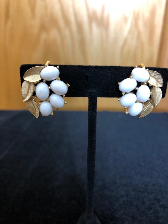 Trifari Clip on Earrings