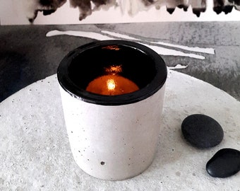 Concrete tealight holder "Hygg" - Conink-Style