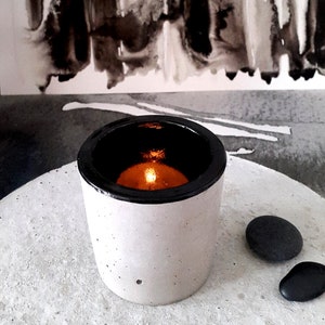 Concrete tealight holder "Hygg" - Conink-Style