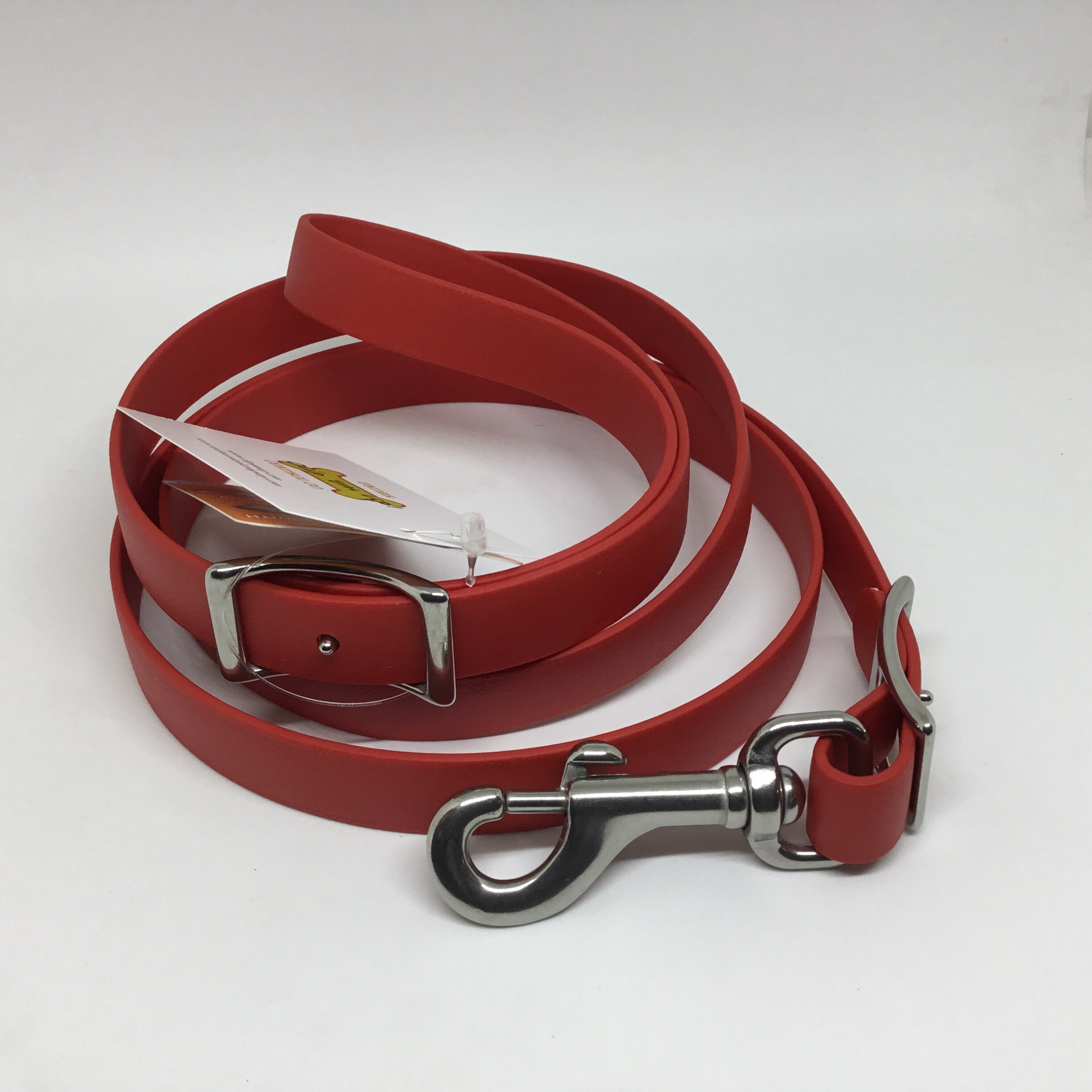 Beta BioThane 3/4 Wide Dog Leash with Stainless Steel Etsy
