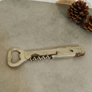 Corkscrew, Vintage corkscrews, Wine corkscrew, French corkscrew, French Antique, metal corkscrew, Barware tools, wine opener, bottle openers