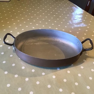 country pan, country kitchen, French country, copper pan, cooking pan, pots and pans, cooking pots, French pots, made in France, farmhouse,