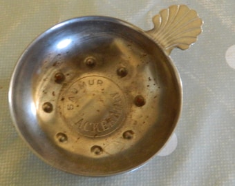 Tastevin Ancien En Métal Doré – France – Occasion – Pour Amateur De Vin