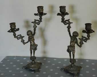 Brass Candelabra, Candelabra, brass centerpiece, vintage brass, candlestick, candlesticks, Candle Holder, Candelabras, Candle Holders,