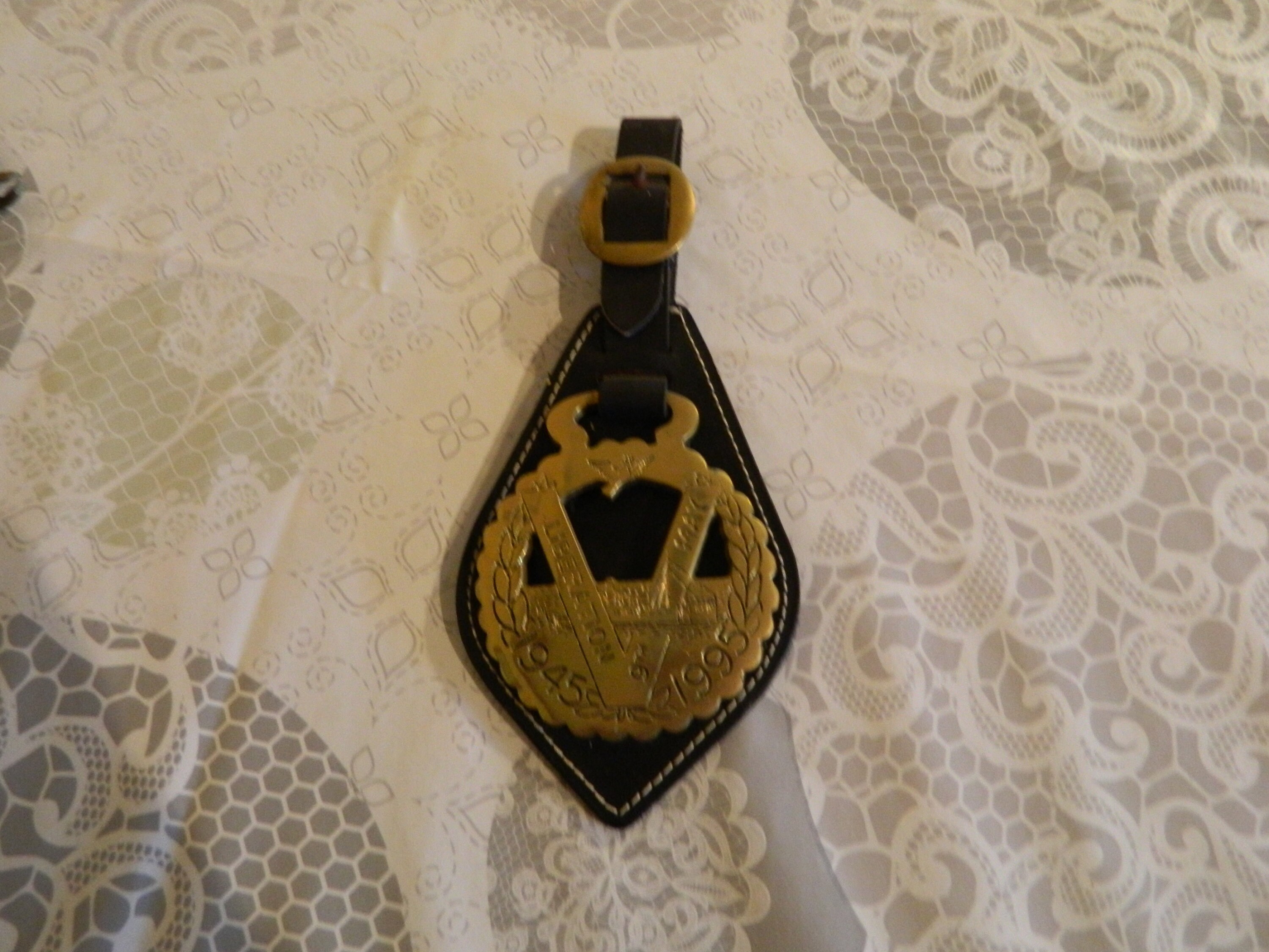 Laiton de Cheval, Décoration Laiton, Cadeau Bras Bord Laiton Français Libération, 1945 à 1995, Colle