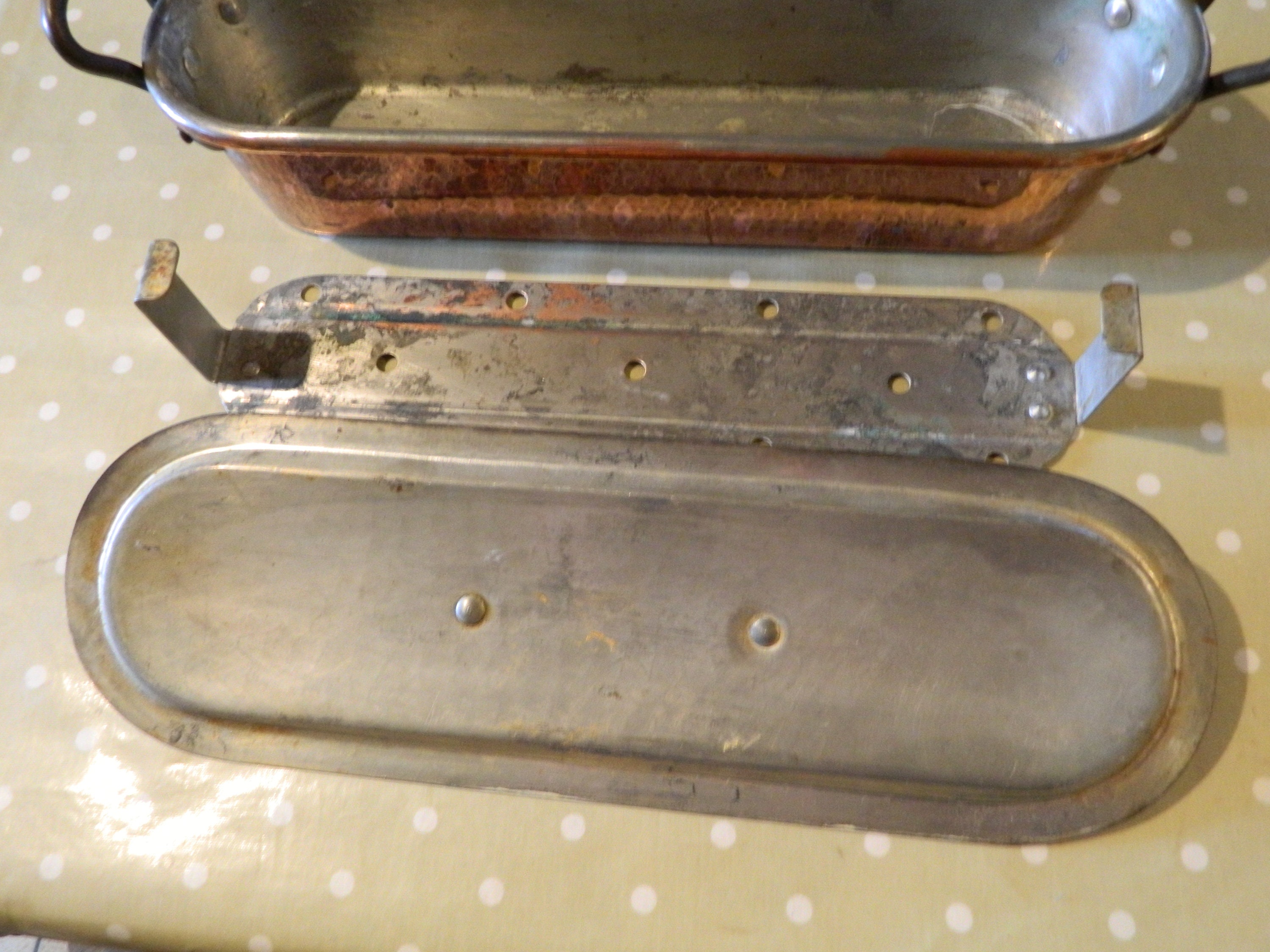 Vintage Copper Fish Kettle Fish steamer fish cooker Etsy