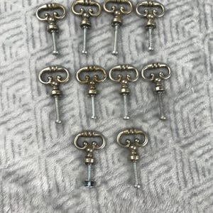 Vintage french drawer pull, drawer knob handle, cupboard pulls, antique french