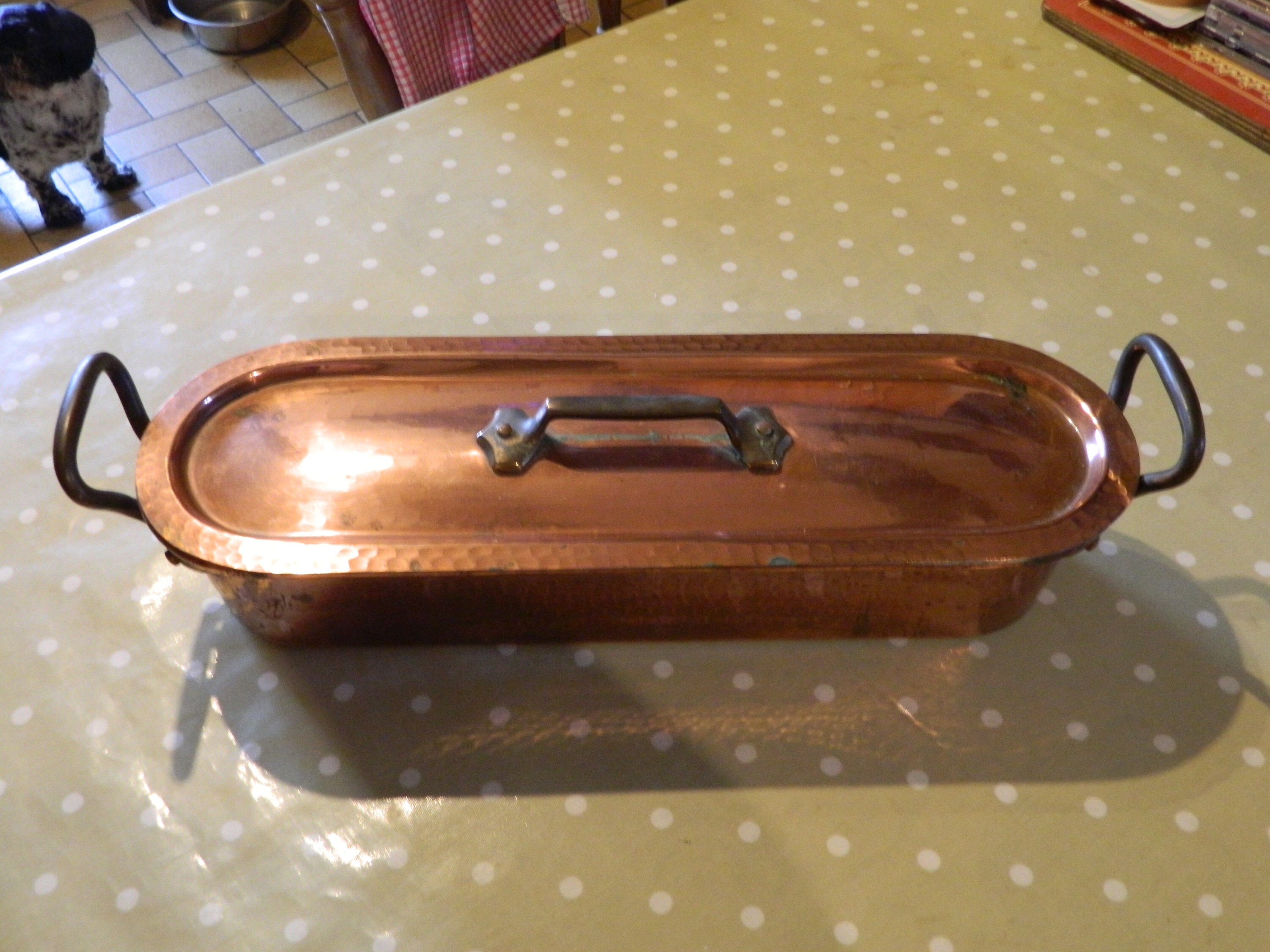 Vintage Copper Fish Kettle Fish steamer fish cooker Etsy