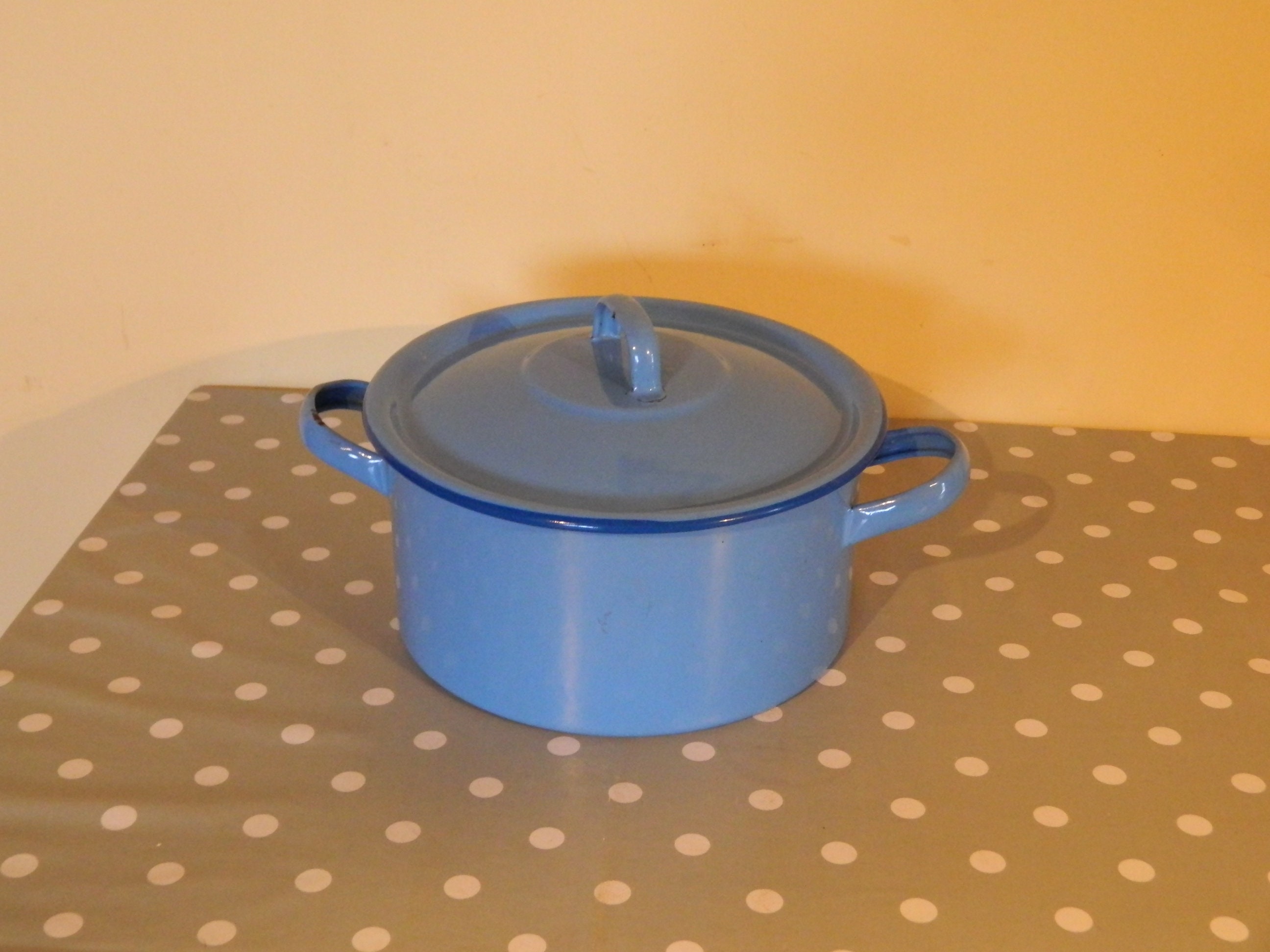 Pot d'émail, Cuisine Français Planteur de Pot, Pot Pour La Plante, Décor Français, Cheminée, Pots, U