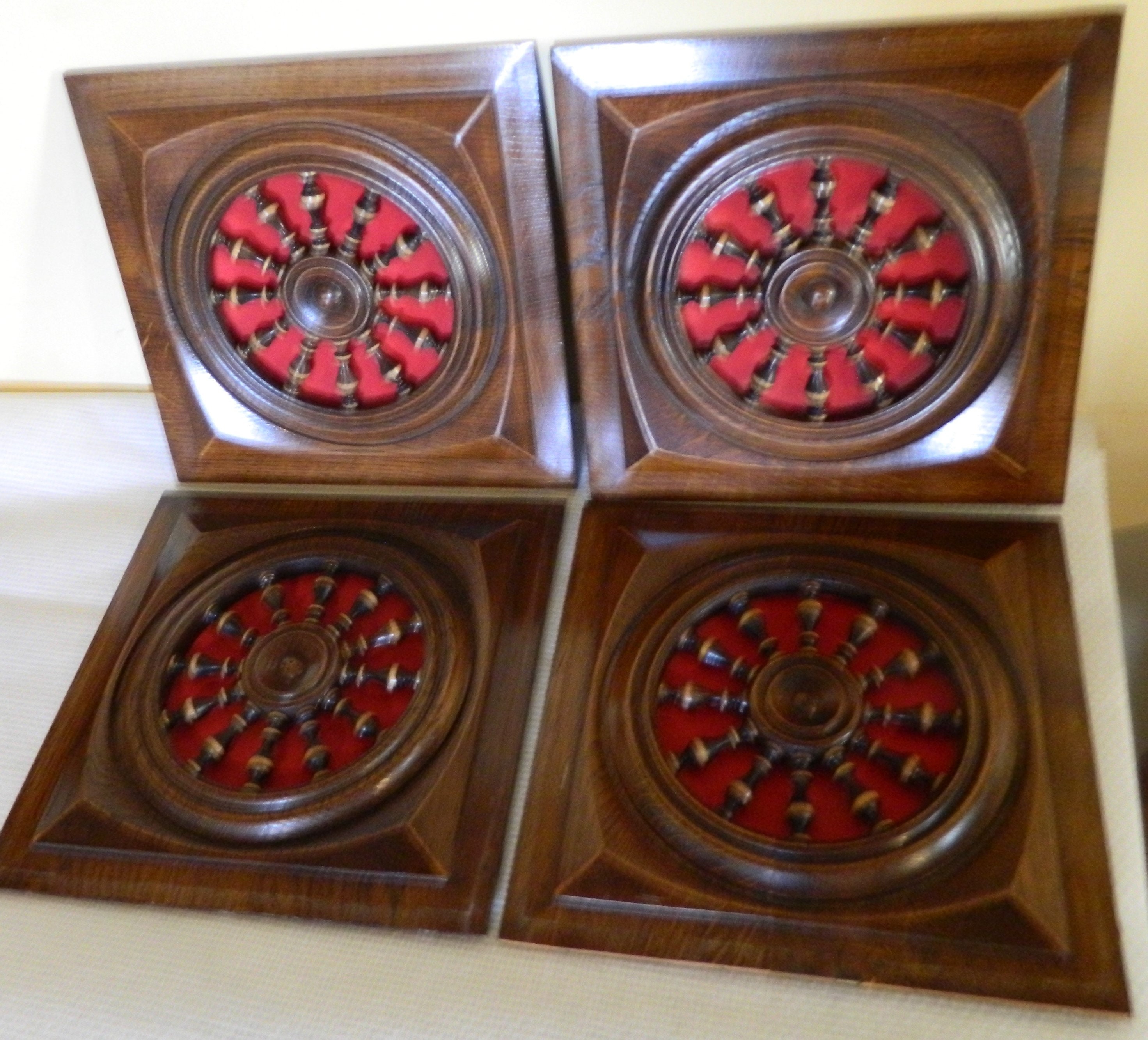 Panneau en Bois, Panneaux de Français Antique, Commode, Sculptés, Cadeau Breton, Décor Récupération,