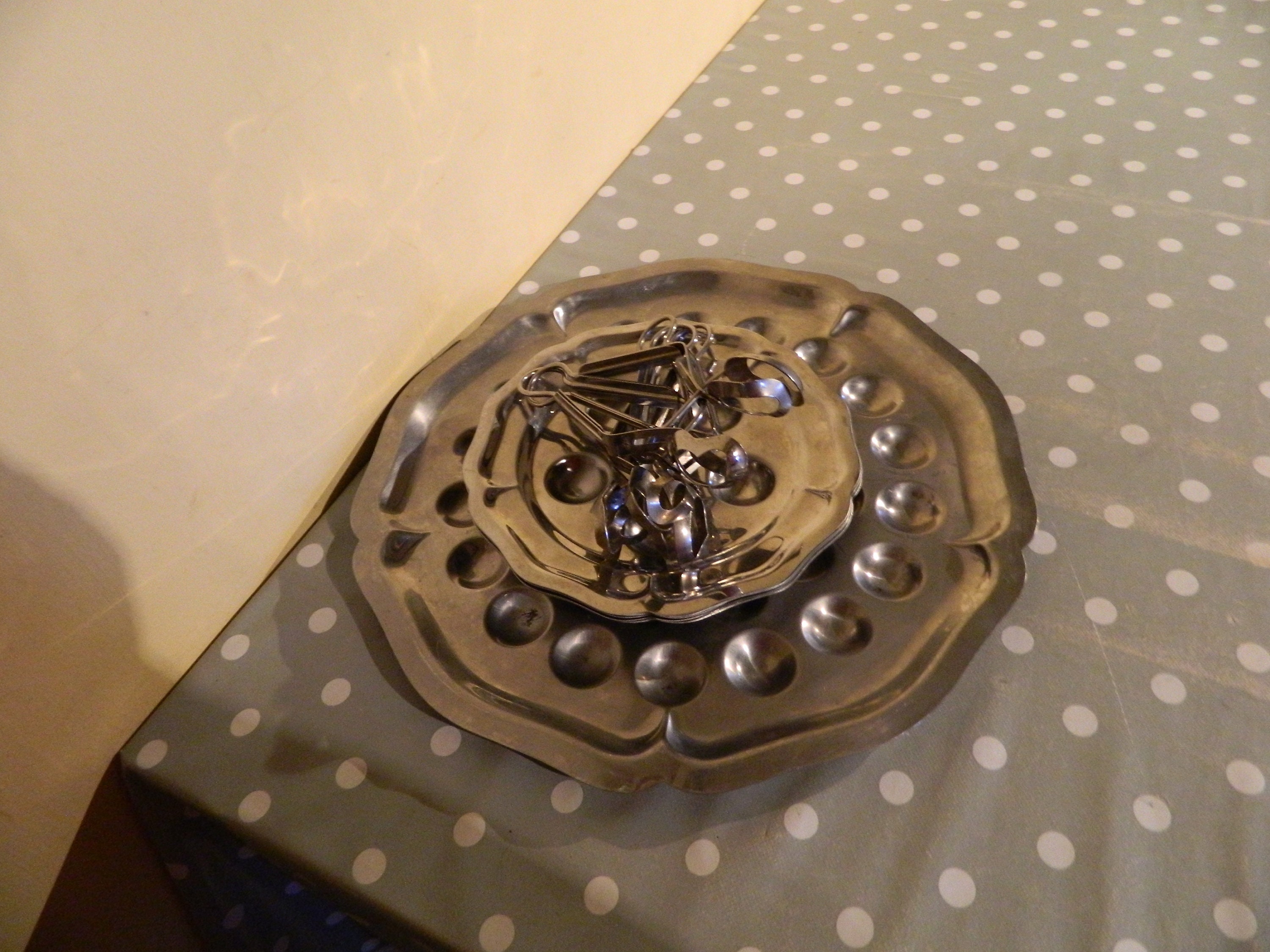 Plat d'escargot, Français Escargot, Plats Ensemble de 5, Plat Pour Escargots, Pays, Français Vintage