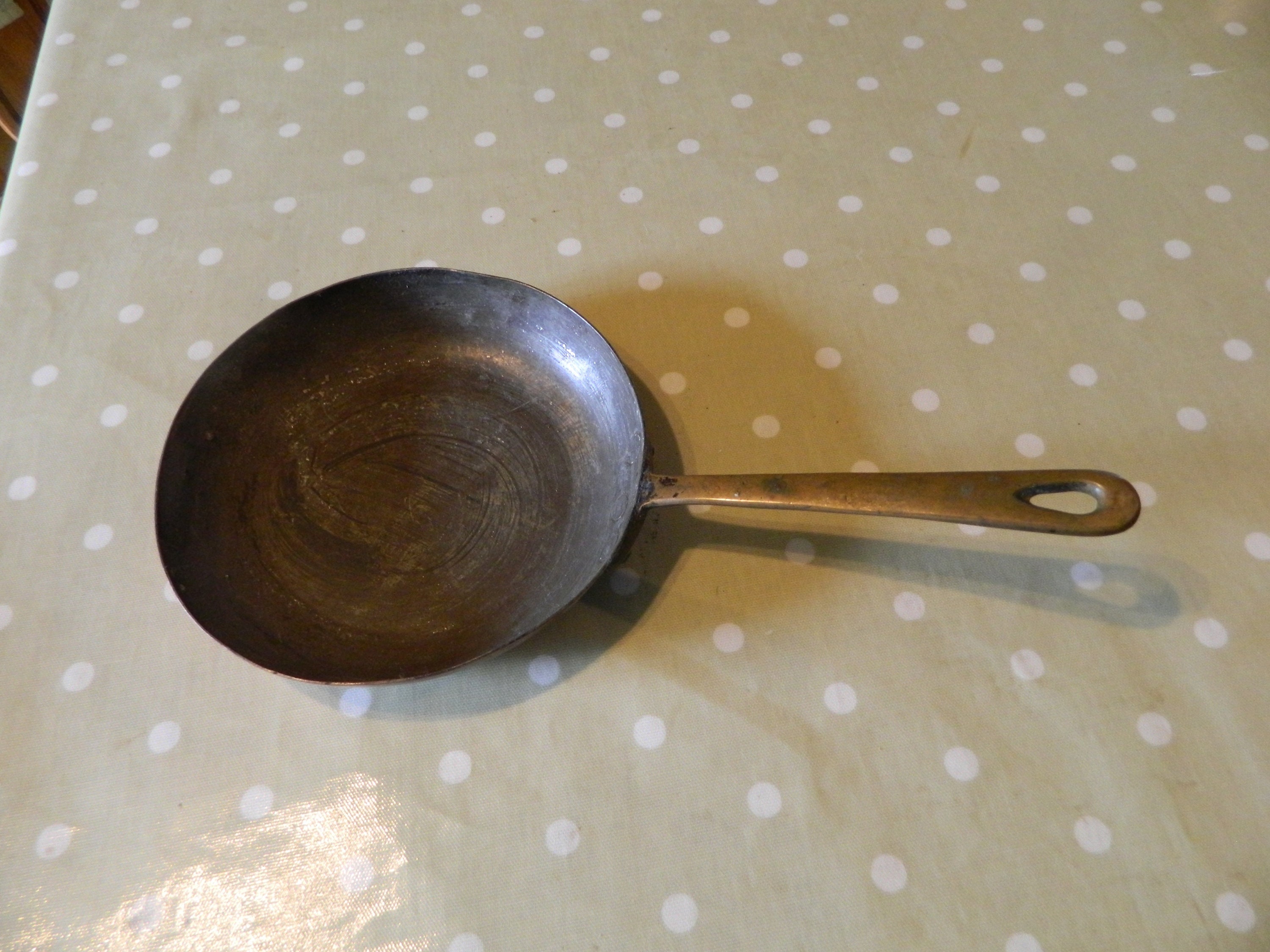 Poêle à Frire, Poêles Frire en Cuivre, Poêle de Campagne, Casseroles, Casseroles et Vintage, Ferme,