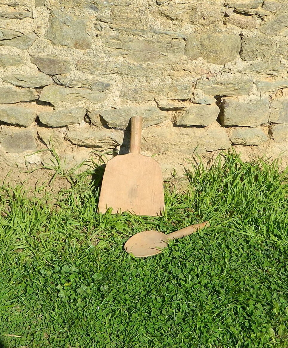 Paddle, Paddle Beurre, Planche Rustique, Board, Cuillère en Bois, Pays Français, Cru Français d'uste