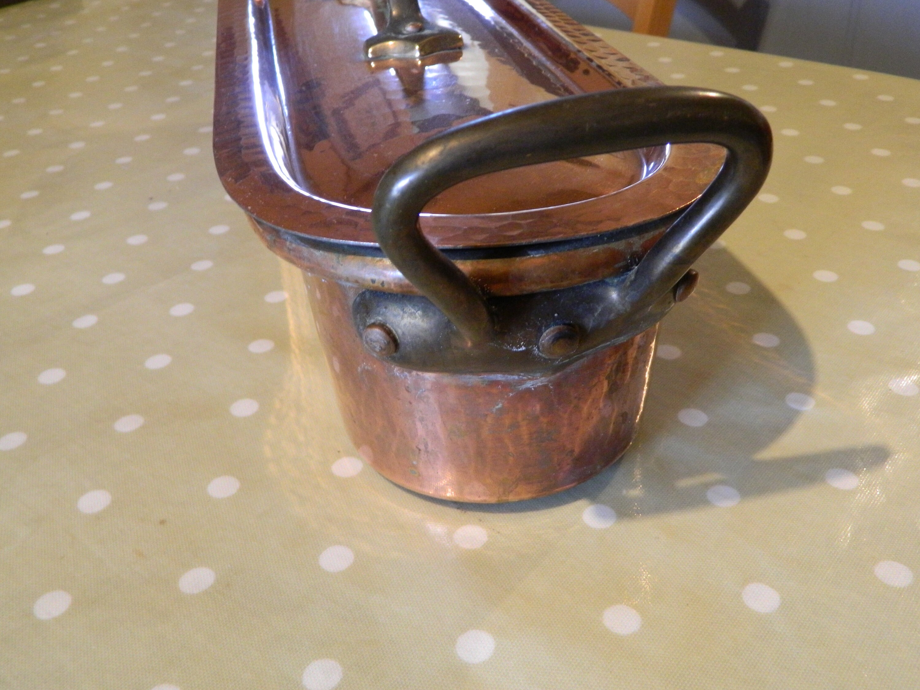 Vintage Copper Fish Kettle Fish steamer fish cooker Etsy