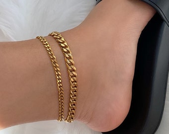 thick ankle bracelets