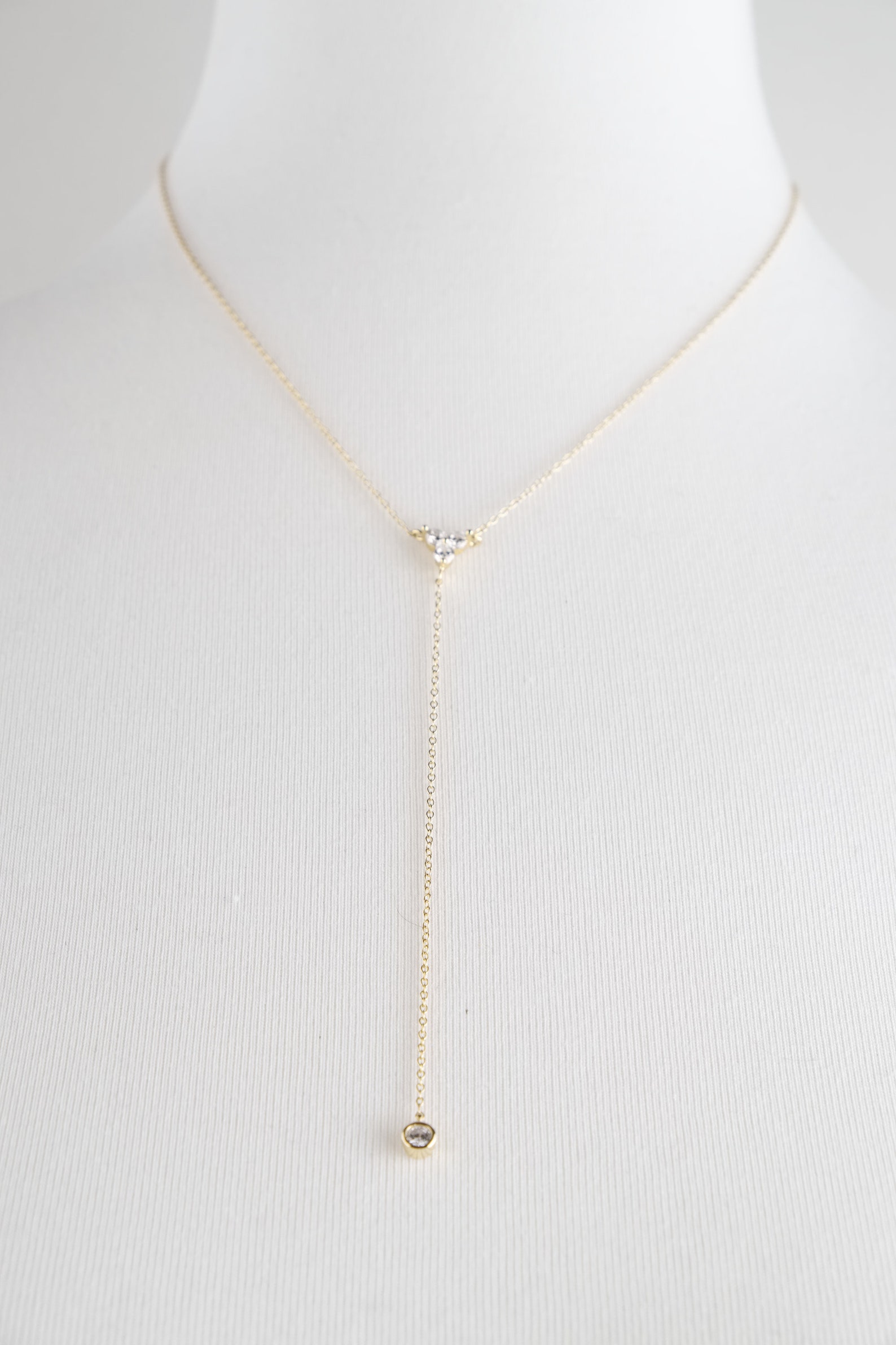 Silver Lariat Necklace Long Lariat Necklace Silver Y Drop Etsy