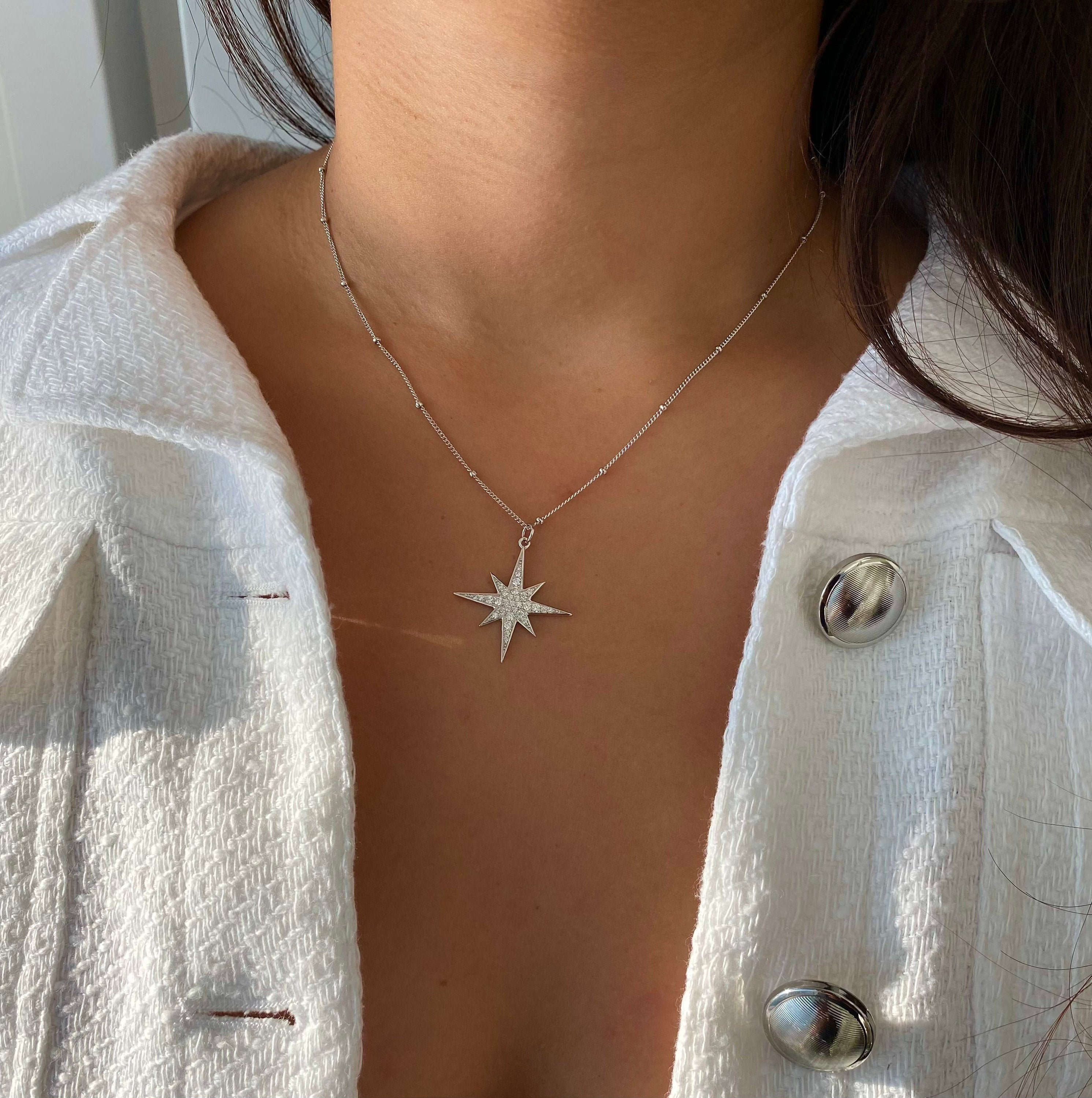 Celestial North Star Necklace