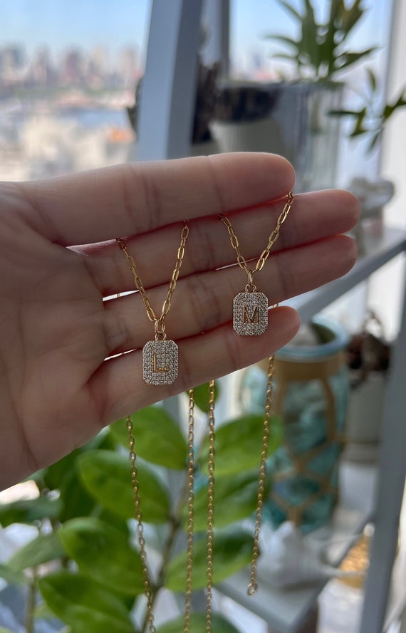 Micro sale name necklace