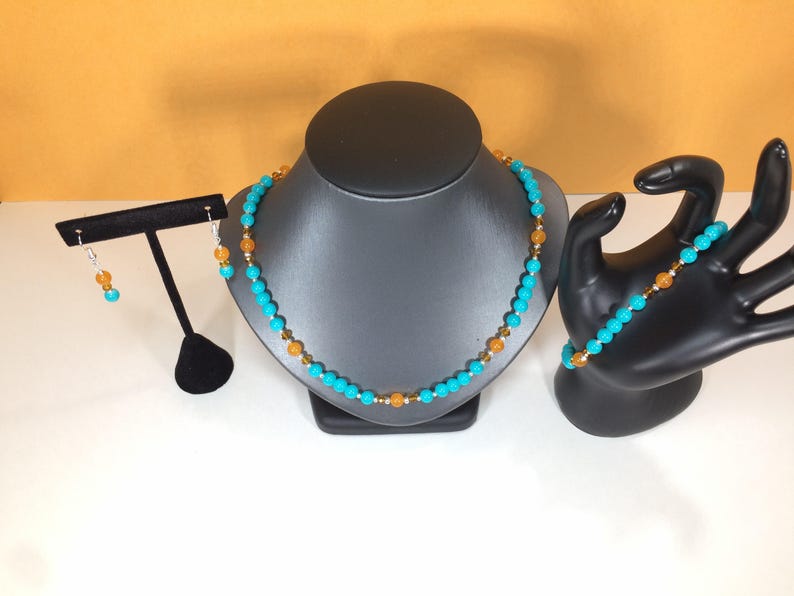 Citrine Jewelry Aventurine Jewelry Turquoise Gemstone Jewelry CLEARANCE SALE 30/% Turquoise Jewelry August Birthstone Jewelry