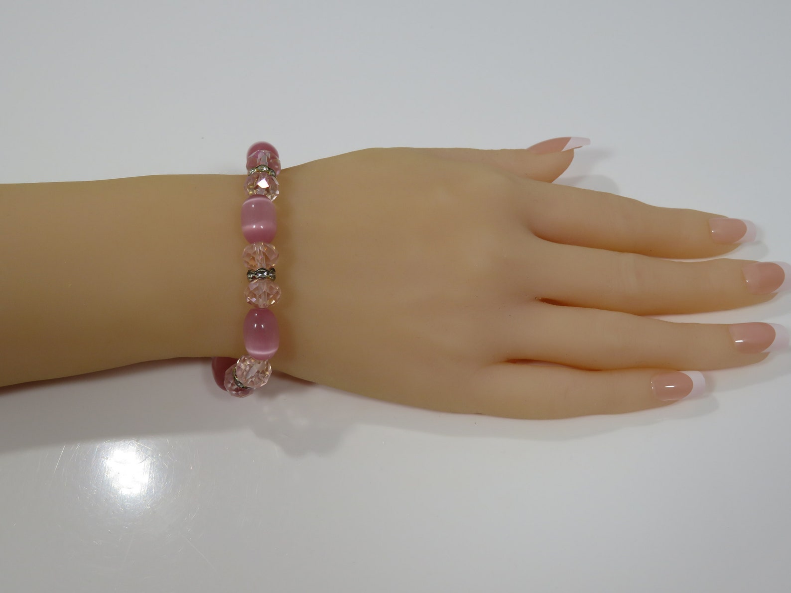 pink quartz bracelet pink quartz bracelet