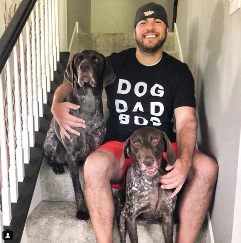 Dog Dad Bod Tshirt Dog Parent Shirt Etsy