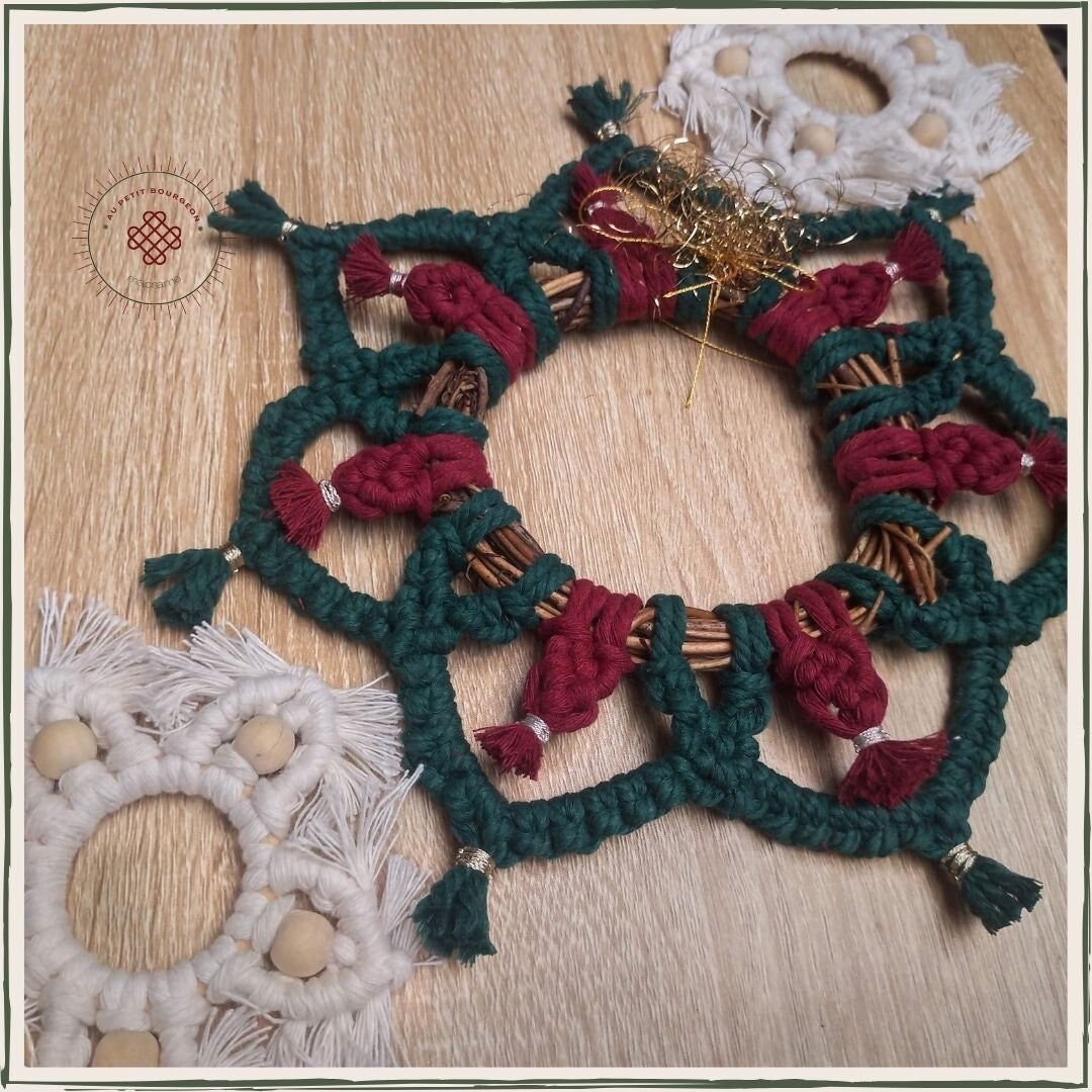 Couronne de Noël - Décoration