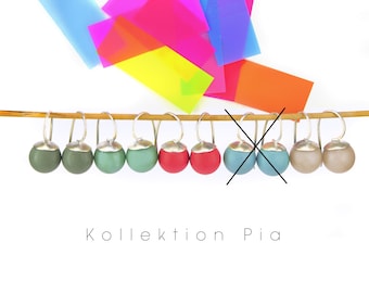 kurze Kugelohrringe Kollektion Pia Schmuck Mathilde Hagen