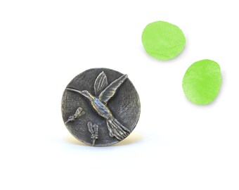 Kolibriring Silberring Schmuck Mathilde Hagen