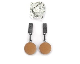Ohrschmuck Silber dunkel patiniert Schmuck Mathilde Hagen