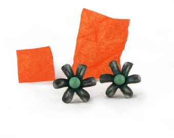 Blütenohrstecker Silber Schmuck Mathilde Hagen