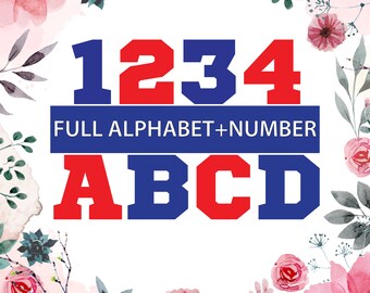 Sport Font Svg/Bold Sport Font Svg / Sport Monograms Svg,Dxf for Silhouette,Cricut, Print,Design and any more