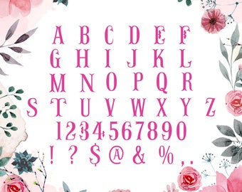 Fishtail monogram font SVG/Fishtail monogram alphabet svg/Fishtail monogram letters svg,dxf files for Silhouette,Cricut,Design and any more