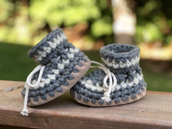 Youth Cabin Slippers 100 Highland Wool Sheepskin and Suede
