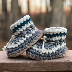 Cabin Slippers, 100%  Highland Wool, Sheepskin and Suede